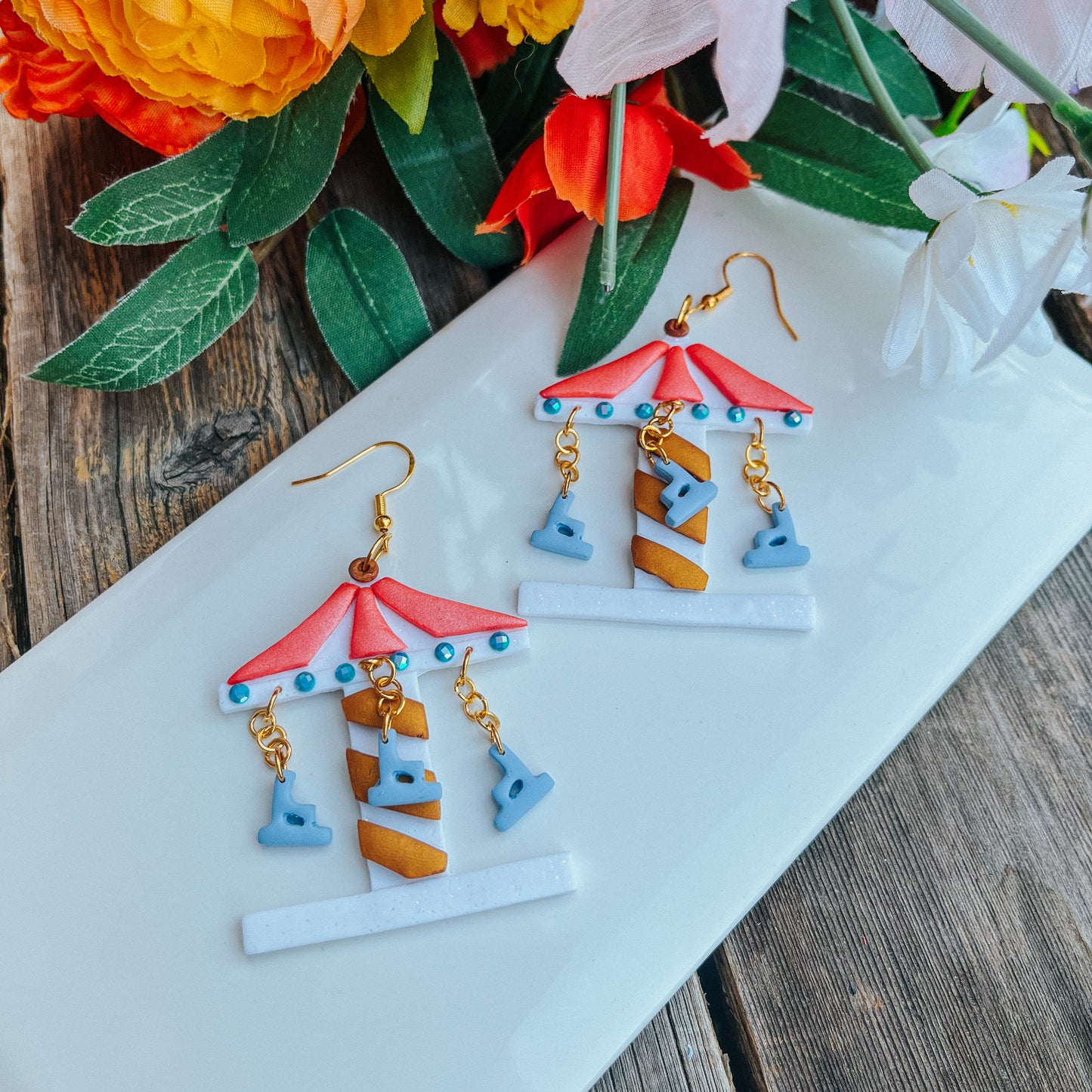 Fly High Carousel Earrings