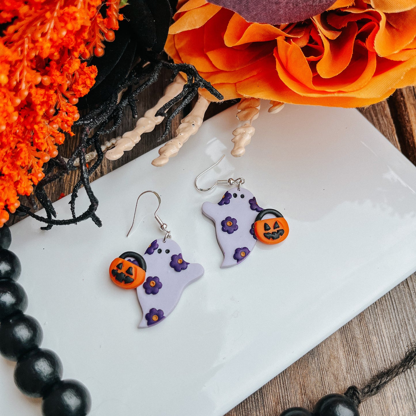 Granny Ghost Earrings