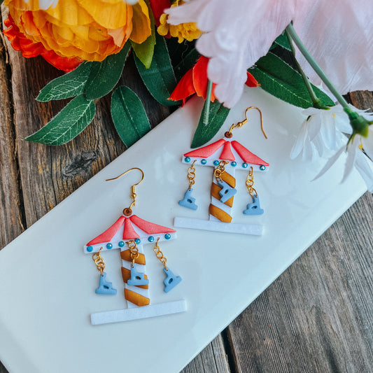 Fly High Carousel Earrings