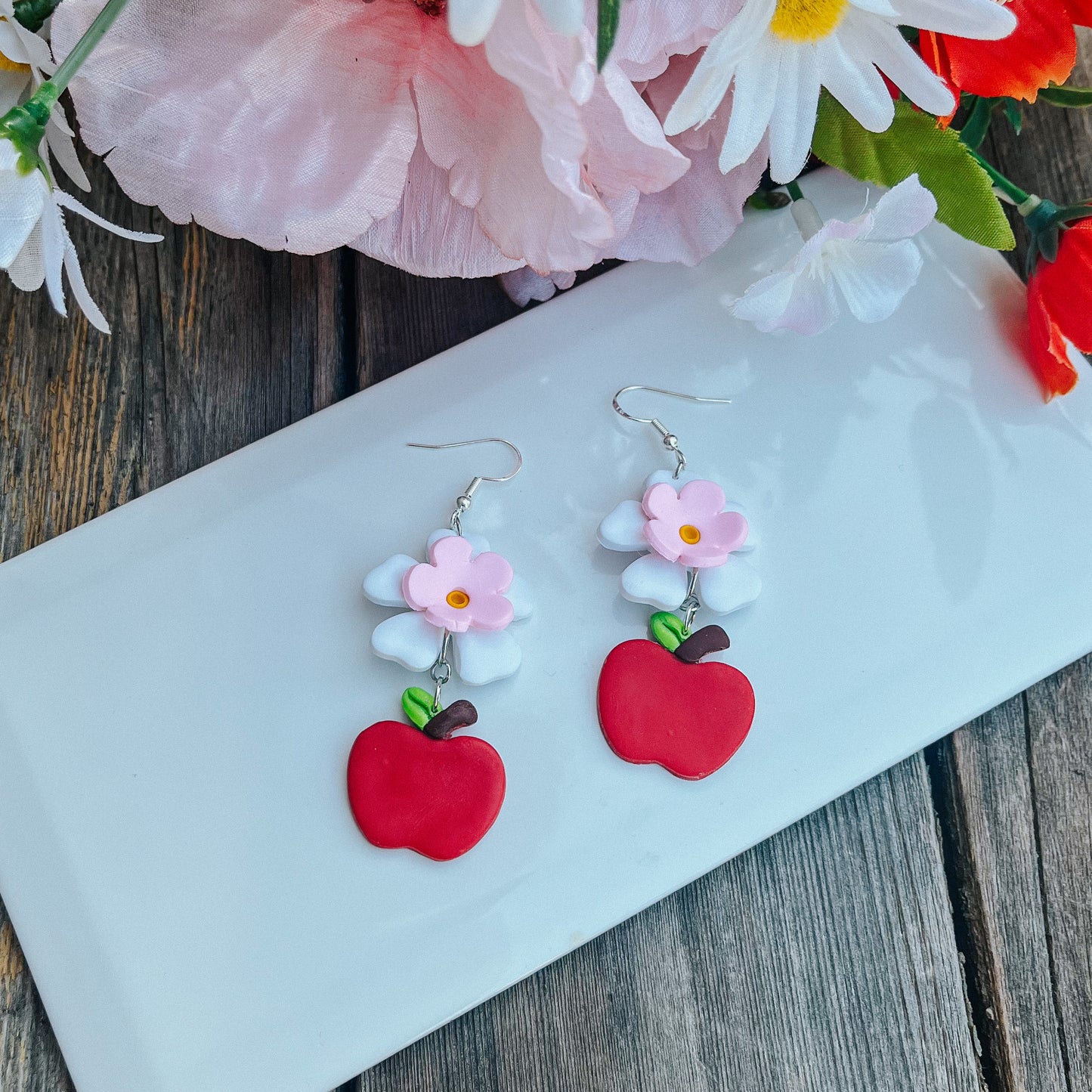 Apple Blossom Earrings