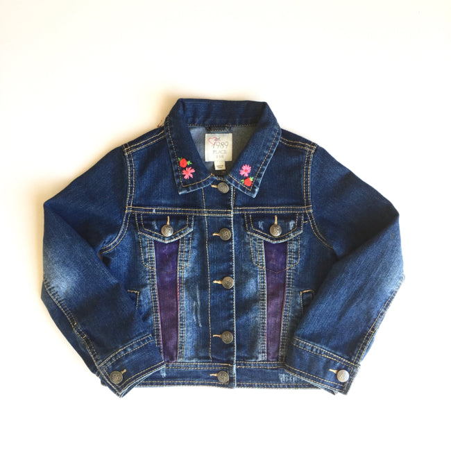 Custom Hand Embroidered Jean Jacket